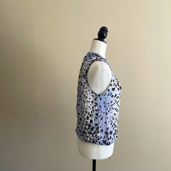 NWT Cloth and Stone Funky leopard print top - Picture 2 of 3